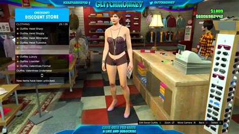 Submissions to outfits must link to a direct image. GTA 5 Valentines Outfit Glitches 1 32! *NEW* ''FEMALE ...