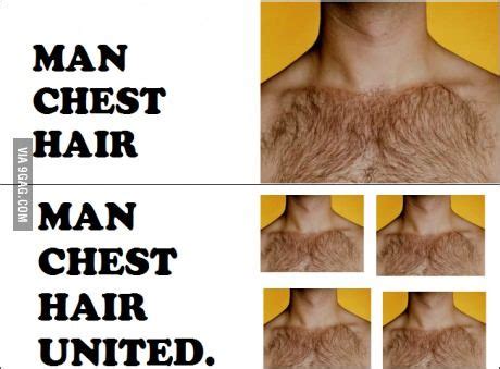 Some women prefer a men's chest hair, but not too much, instead they prefer it to be barely visible. Man chest hair united. | Men chest hair, The unit, Funny ...