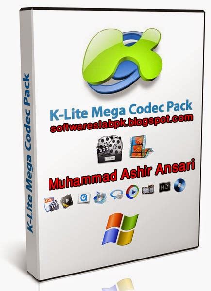 Old versions also with xp. k lite Codec Pack Full Free Download