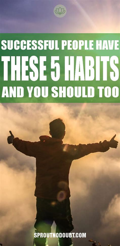 Adopt These 5 Daily Habits If You Want To Be Successful In Life | Daily ...