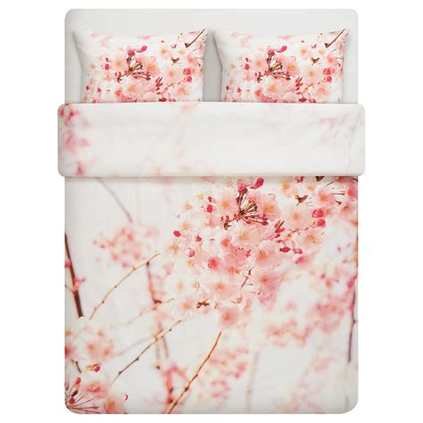 Questi sono i 10 migliori copripiumino matrimoniale ikea del 2020. PERUKBUSKE Copripiumino e 2 federe - fiore bianco, rosa ...