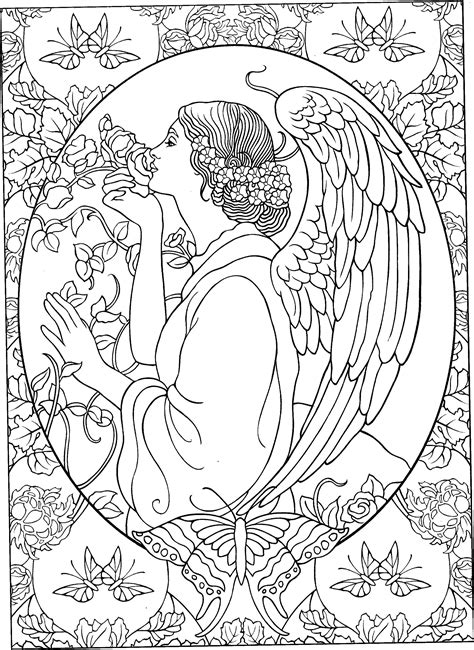 See more ideas about angel coloring pages, coloring pages, special friend quotes. Pin by Anita Davis on Art I Like | Angel coloring pages ...