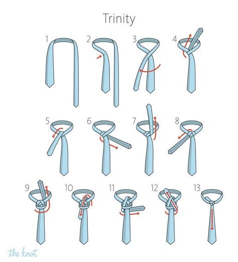 How to tie a tie trinity knot for your necktie subscribe for 100. How to Tie a Tie: 6 Easy Tie Knots | Simple tie knot, Types of tie knots, Tie knots