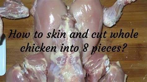 More recipes with cut up chicken are coming soon! How to skin and cut whole chicken into 8 pieces? | Cutting whole chicken | Sindhu's Kitchen ...