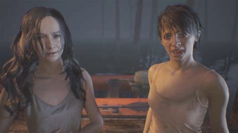 This occurs after ethan and zoe happen upon the crashed research boat. Resident Evil 7 Cure Mia or Zoe Choose Mia - YouTube