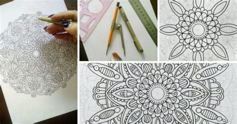 Mandalas are commonly used as an aid to meditation and as. How to Draw Mandala Designs and Create Your Own Free Coloring Pages - Favoreads Coloring Club