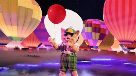 In week 6, we saw the word montana on a knapsack; 'The Masked Singer's Piglet Says He's Now 'Even' With His ...