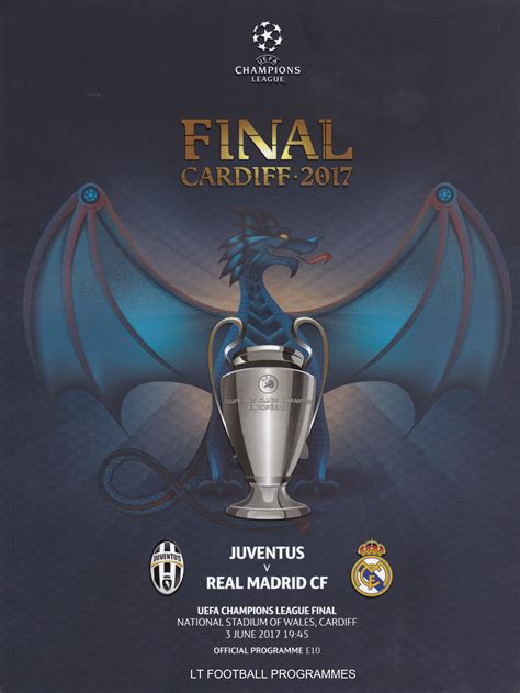 Real madrid 4 1 juventus 2017 champions league final all goals & highlights 4k uhd if you don't want to miss a good quality. Champions League / European Cup : LT Football Programmes ...