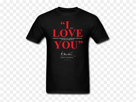 This opens in a new window. Albert Einstein I Love You Quote Tee - Eat Ass Shirt Filthy Frank, HD Png Download - 600x600 ...