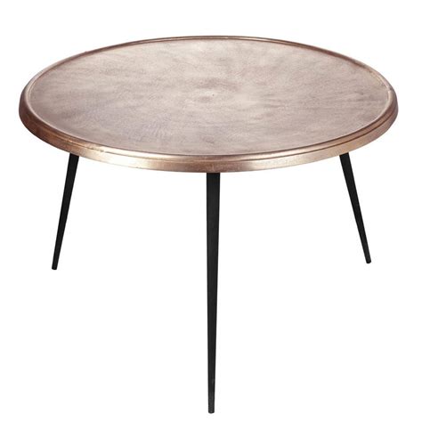 Built to bring a contemporary touch to the middle. Rose Gold Coffee Table By Ella James | notonthehighstreet.com