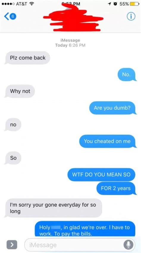 Receive text replies in your sendsmsnow inbox. Man takes revenge on his cheating wife in text exchange ...