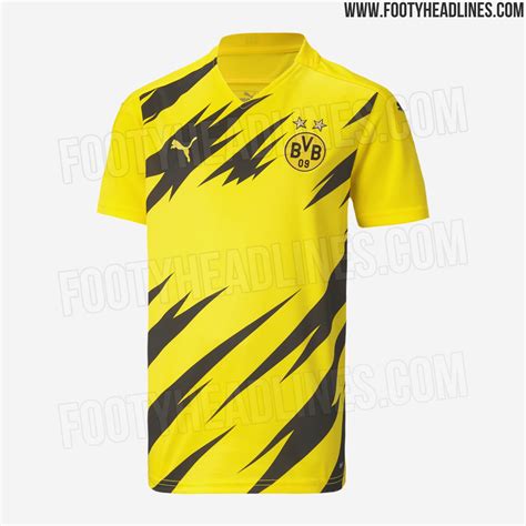 Dortmund bvb puma × balr schwarz 20/21. Borussia Dortmund 20-21 Home Kit Leaked - Official Picture ...