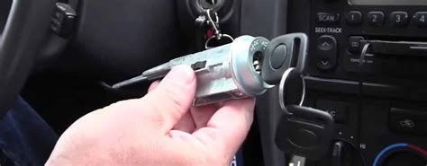 Insert and turn the ignition key to position i (accessory). How to Remove Ignition Lock Cylinder Without Key ...