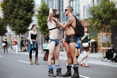 Use public transport freely and get to all the sights with the berlin welcome card. Unidentified people at the annual gay festival Folsom ...