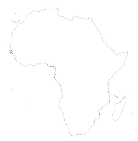 Try to search more transparent images related to africa map png |. Blank Outline Map Of Africa Printable | Printable Maps