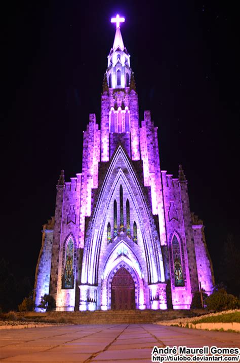 Hoje temos quatro câmeras funcionando 24h por dia: Igreja de Canela - RS by tiulobo on DeviantArt