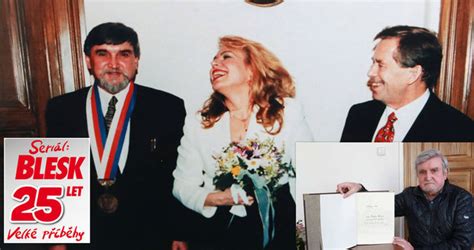 Necelý rok po smrti naší první dámy olgy havlové se pan. Dagmar Havlová Svatba / Sveho Prvniho Manzela Drzela ...