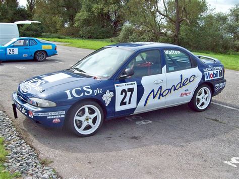 Ford campaigned various iterations of the mondeo in the british touring car championship throughout most of the 1990s. 36 Ford Mondeo 2.0ltr. Mk.1 Saloon (1993) 1993-96 in Team ...