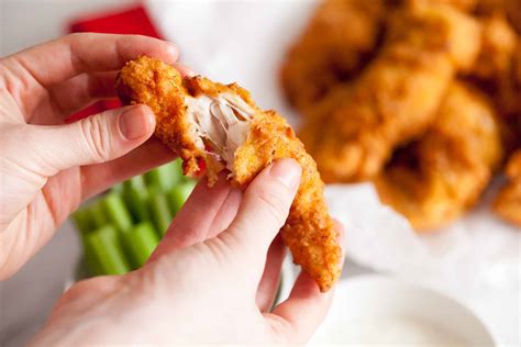 I also found that a hefty amount of salt is. How to Make Homemade Fried Buttermilk Chicken Tenders ...