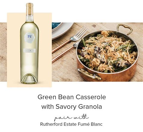 If yours is like around 20 million other american homes, the venerable green bean casserole is likely making an appearance on your table. This elegant white produces intense aromatics of jasmine ...