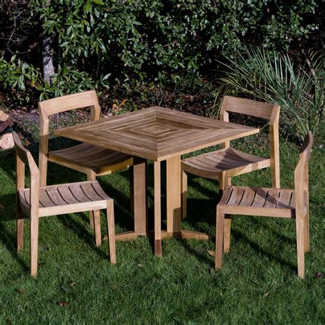 Mid century danish modern teak furniture / home decor / mcm / vintage / movie props / hand made gifts / local artist / handmade / vancouver / new westminster Square Teak Patio Bistro Teak Dining Set | Westminster Teak | Teak outdoor furniture, Patio ...