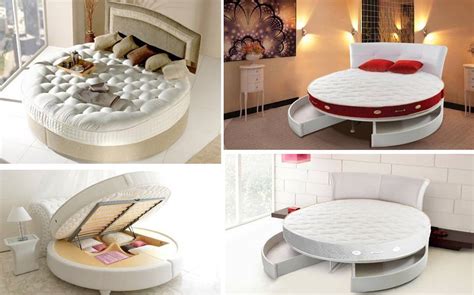 You can thank us in the morning. Creative Round Bed with Drawers and Storage Ideas to Spice ...