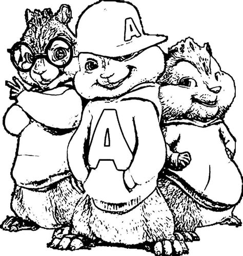 Collection of free printable coloring pages alvin and the chipmunks (33) chipettes and chipmunk coloring pages alvin and the chipmunks colour Alvin And The Chipmunks Drawing | Free download on ClipArtMag