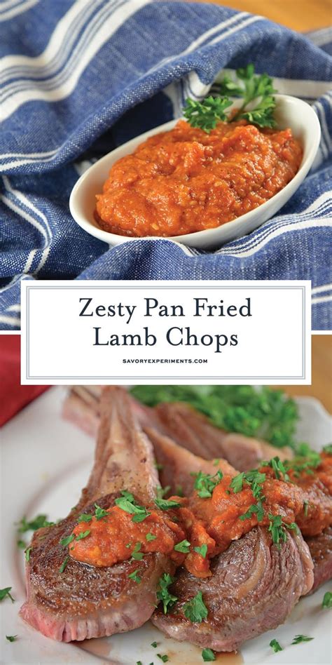 You can either cook the whole lamb loin chops taste best when cooked to medium, but please don't overcook them, because the meat is tender and will turn chewy and dry. Pan Fried Lamb Chops, are one of the easiest dinners to ...