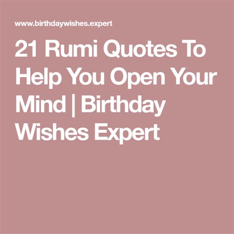 Saved by we heart it. 150 Rumi Quotes to Help You Enjoy Life | Rumi quotes ...