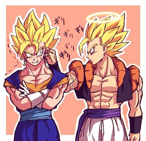 #send that symbol and two muses (one of yours and one of mine) to see how a potara fusion might look like between them! Vegito_Gogeta💙🎵 | Anime dragon ball super, Dragon ball image, Dragon ball art