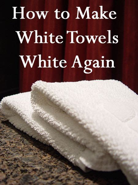 Once your washer has has a good amount of water in you put it in the wash with dingy white things and it whitens them, if they're not too stained. If you have white towels, you may notice that they are not ...