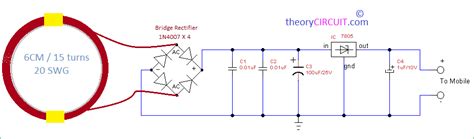 Mobile phones generally charge with 5v regulated dc supply, so basically we are going to build a circuit diagram for 5v regulated dc supply from 220 ac. Wireless Gadgets Charger Circuit