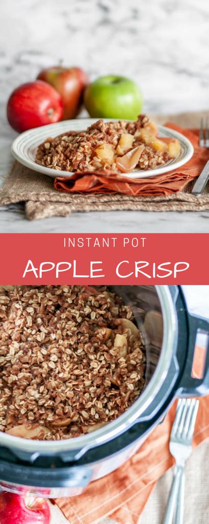 Place lid on the pot, then turn on manual mode for 2 minutes. Instant Pot Apple Crisp | Recipe (With images) | Instant ...