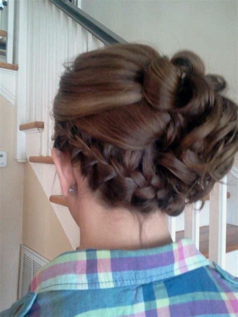 Waitress hairstyles waitress hairstyles work hairstyles cool hairstyles. Hair for Military Ball ! | Ball hairstyles, Military ball ...