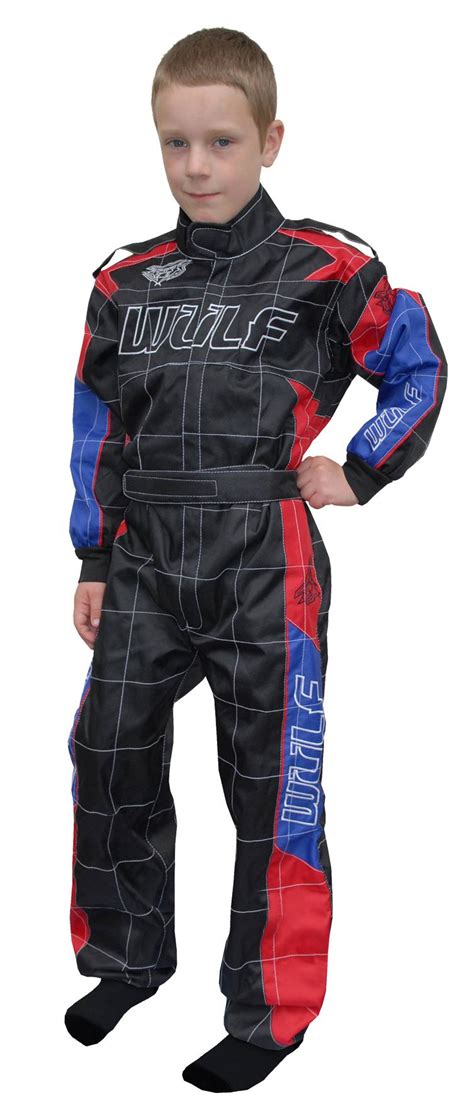 Thunder grey, racing blue, and. Wulfsport Cub Grand Prix Racing Suit - Black/Red/Blue ...