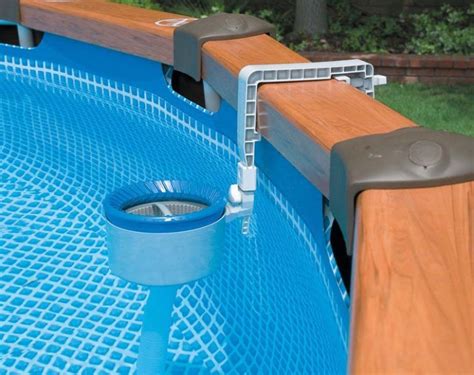 Above ground oval swimming pool with accessories. Floating Surface Skimmer For Above Ground Pools | Pool ...