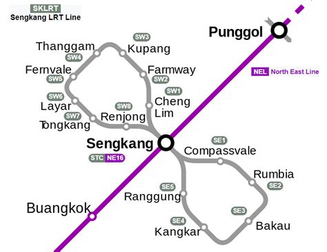 Singapore punggol lrt system map | high quality maps of. File:Singapore Sengkang LRT Map.png - Wikimedia Commons