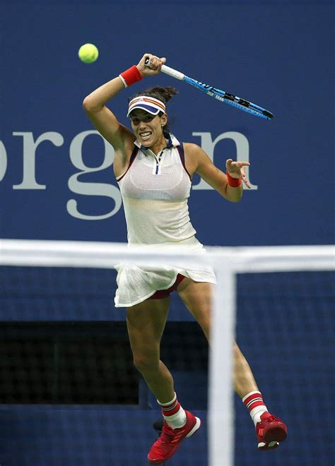 This year's us open will be like no other in history. GARBINE MUGURUZA at 2017 US Open Tennis Championships 09 ...