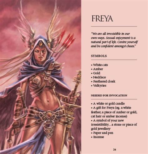 Freya, revered goddess of the vanir. Pin by Hope on Nordische Mythologie | Freya goddess, Greek ...