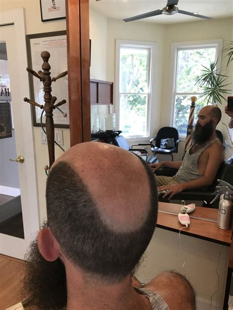 The reason i ask is cuz i just started growing my hair out and now my friend keeps insisting that i'm gonna be bald when i'm older cuz his hair is thick and mine is soft. Pin by Hank Hudson on special effect | Bald hair, Male ...