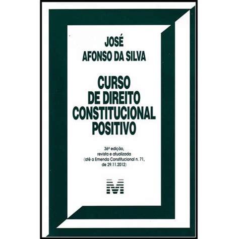 A estatística está em processo de contagem no banco de dados, e pode sofrer alterações. Livro - Curso de Direito Constitucional Positivo - José ...