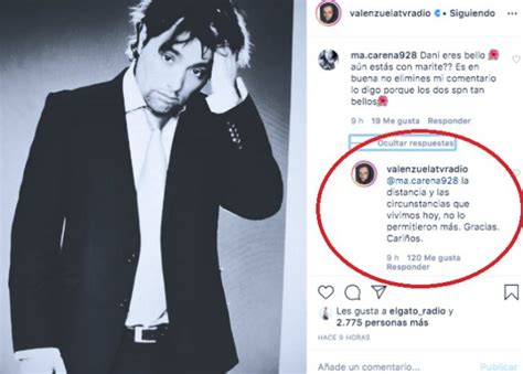 He works in the cinema of argentina. Daniel Valenzuela contó la firme de su quiebre con Marité ...