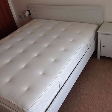 Dreamy thick memory foam in the integrated mattress topper gives you a snug surface that molds to your body. Ikea HYLLESTAD mattress | in Dalston, London | Gumtree