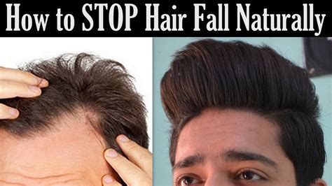 Change how you style your hair (for men with long hair) if you are losing your hair lately, you must loosen up your hair. How to STOP Hair Fall Naturally | Grow Hair Faster (Men ...