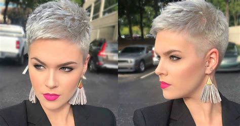 Violaine est une femme aux cheveux courts, depuis longtemps. +20 belles idées de coupe de cheveux court femme 70 ans ...