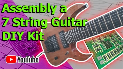 In fact, on a week to week basis i currently receive approximately twice as many inquiries regarding diy 7 string guitar kits as i do for our 6 string and bass guitars. 7 String Guitar Kit Build (from thefretwire.com) - YouTube