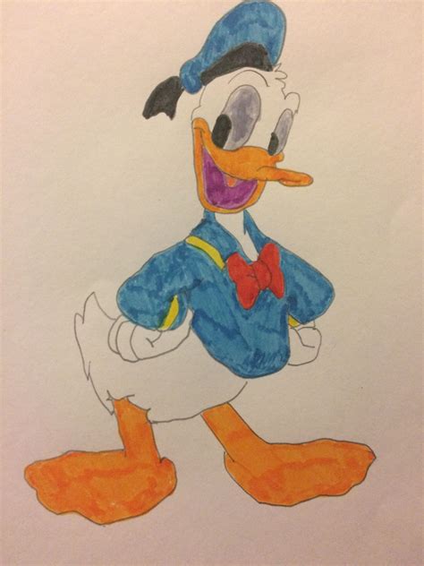 Donald Duck | My drawings, Drawings, Character