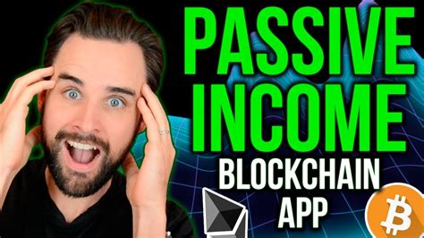 Passive income is a long term choice that requires short term tradeoffs. Earn PASSIVE INCOME With This Blockchain App! - YouTube