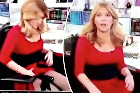 Talking about her personal life, she is a married woman. Presenter flashes viewers when skirt flies up live on air ...