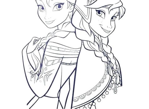 Print out and using crayons or colored pencils to make a beautiful picture about anna. Frozen Coloring Pages Sheets Free For Girls Fever Ana ...